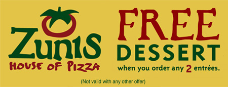 Free Appetizer with 2 Entree Purchase